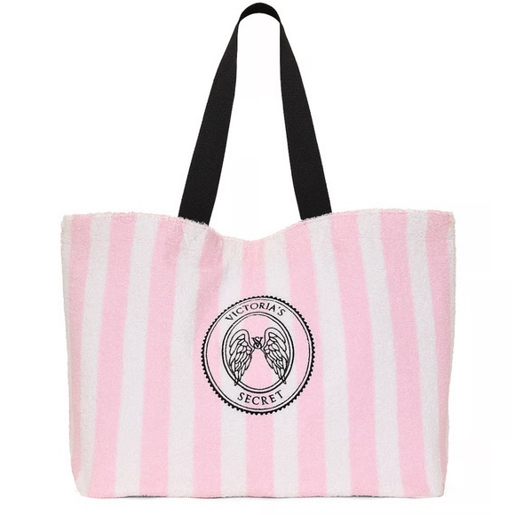 Victoria's Secret Handbags - Victoria’s Secret Angel Essentials Terry Beach Tote Bag